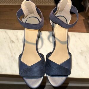 White Mountain Navy Sandals